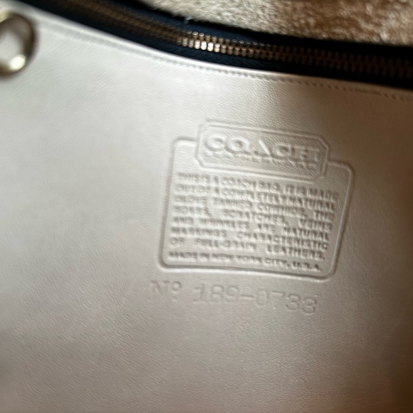 ⭐️Authentic VINTAGE Coach Classic shoulder flap saddle Bag 9170 - Picture 3 of 16